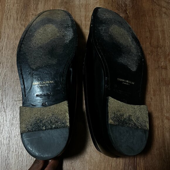 Saint Laurent Paris Le Loafer Monogram Leather Penny Loafers main image 4